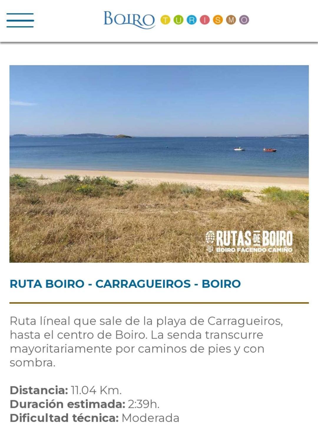 Cabana Refugio Barbanza Boiro Esterno foto